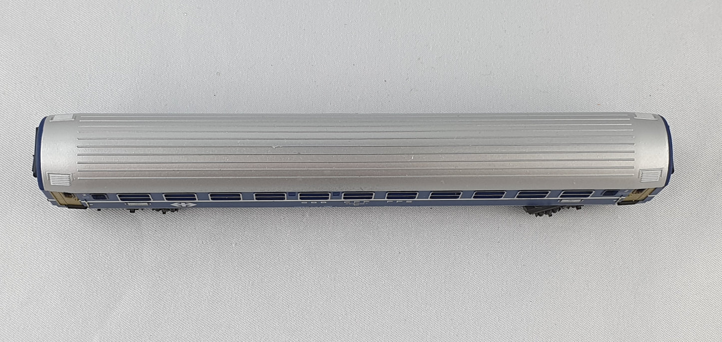 Minitrix 51 3067 00 SBB Liegewagen 2. Kl. blau OVP (DP576)