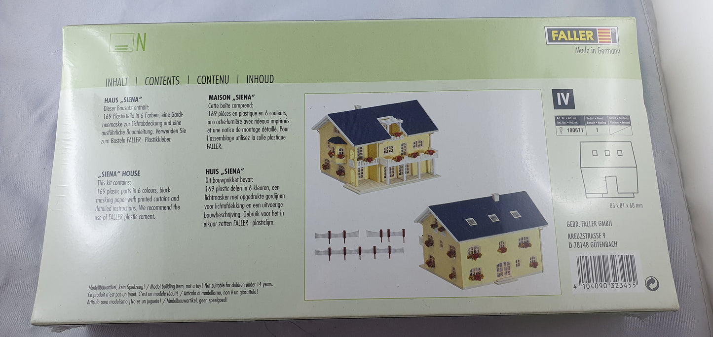 Faller 232345 Haus Siena OVP (RP1)