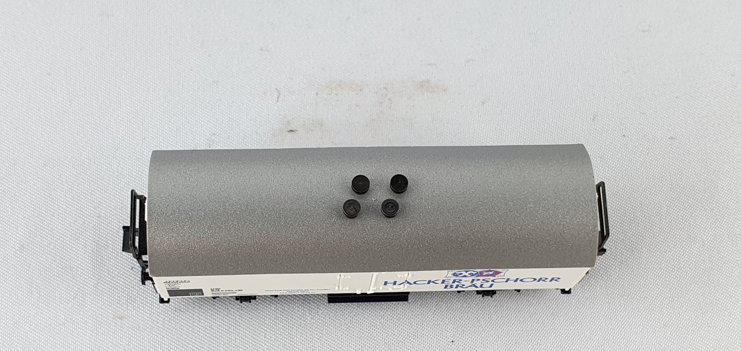 Minitrix 13961 DB Kühlwagen (Bierwagen) ´HACKER-PSCHORR BRÄU´OVP (DG835)