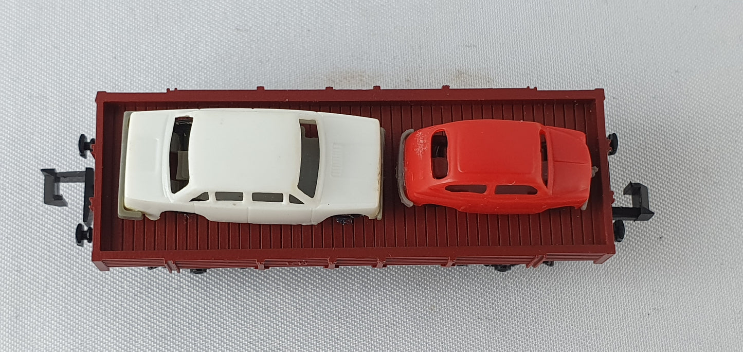 Ibertren 303 RENFE Niederbordwagen mit 2 PKW OVP (PR14)