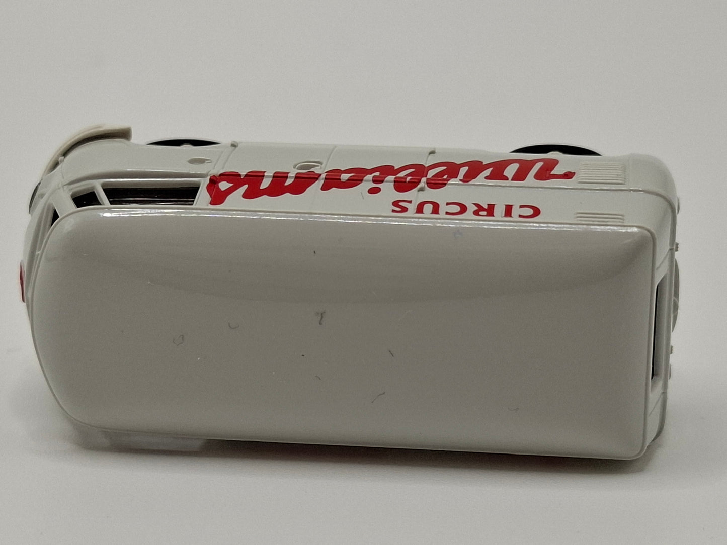 Brekina 1452 VW T1b Kasten "Circus Williams" lichtgrau OVP (BRE1452)