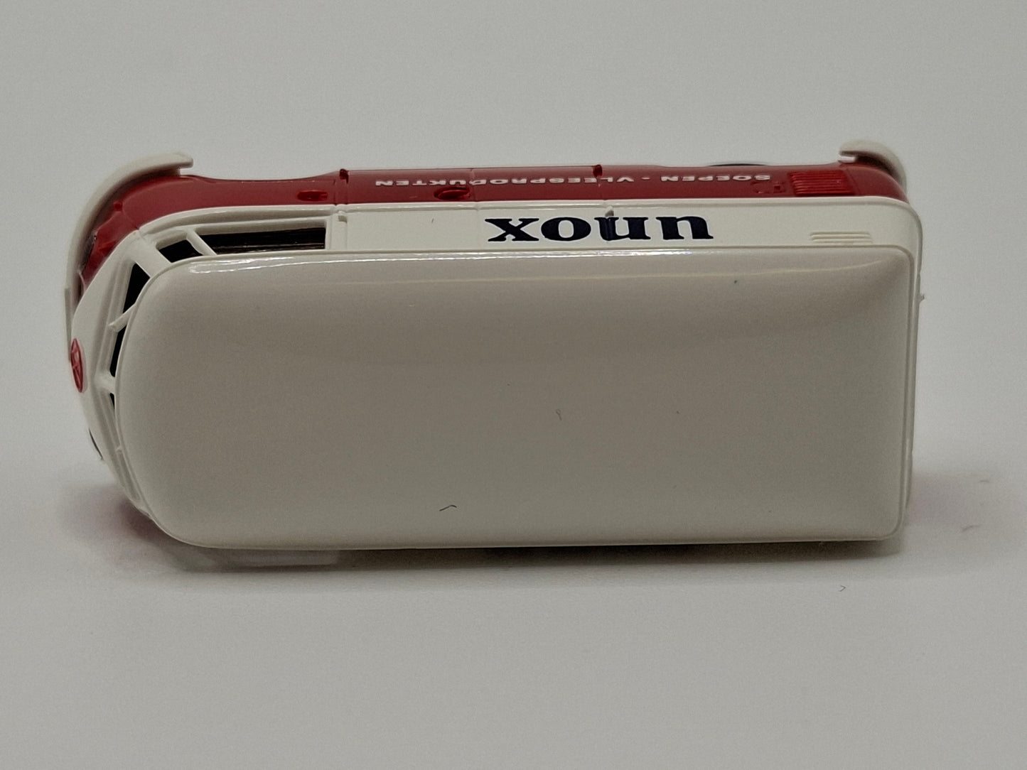 Brekina 1456 VW T1b Kasten "UNOX" weiss/feuerrot OVP (BRE1456)