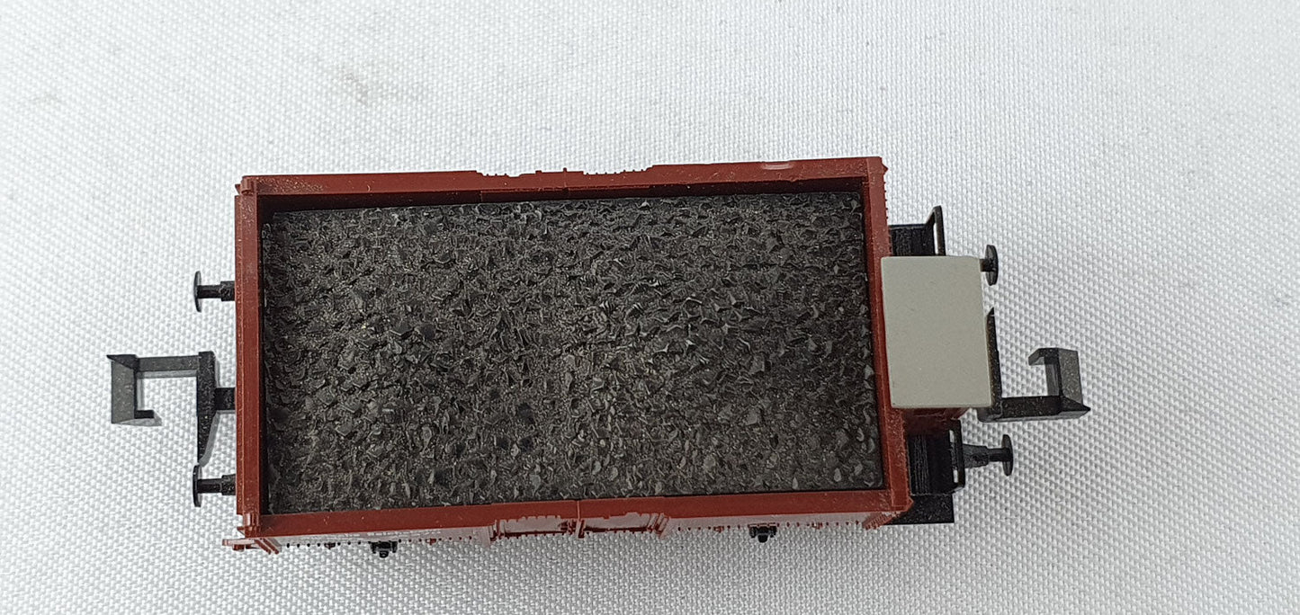 Minitrix 13661 DRG off. Güterwagen mit Brh OVP (E1580)