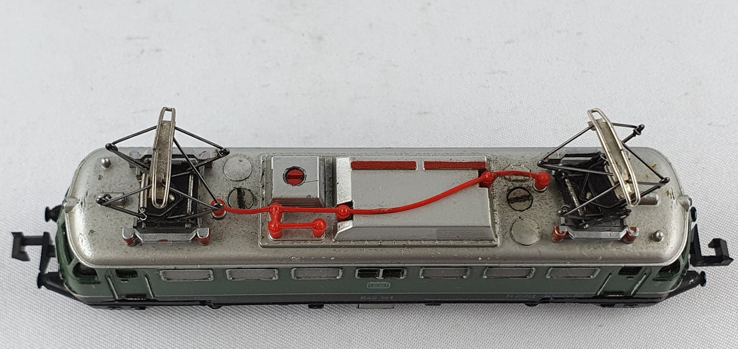 Minitrix 51 2932 00 DB E 40 grün /schwarz OVP E-Lok (DL156)