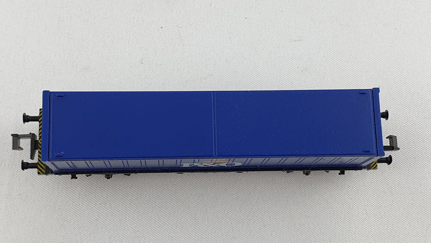 Fleischmann 8239 K DB Container Tragwagen "P&O" OVP (DG189)