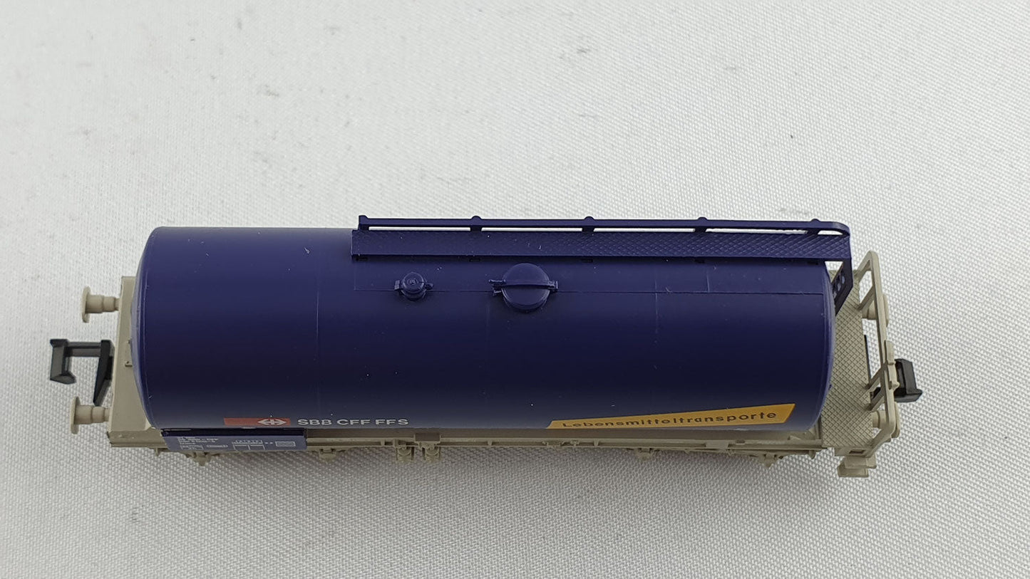 Minitrix 15164 SBB Kesselwagen "Lebensmitteltransport" OVP (DG112)