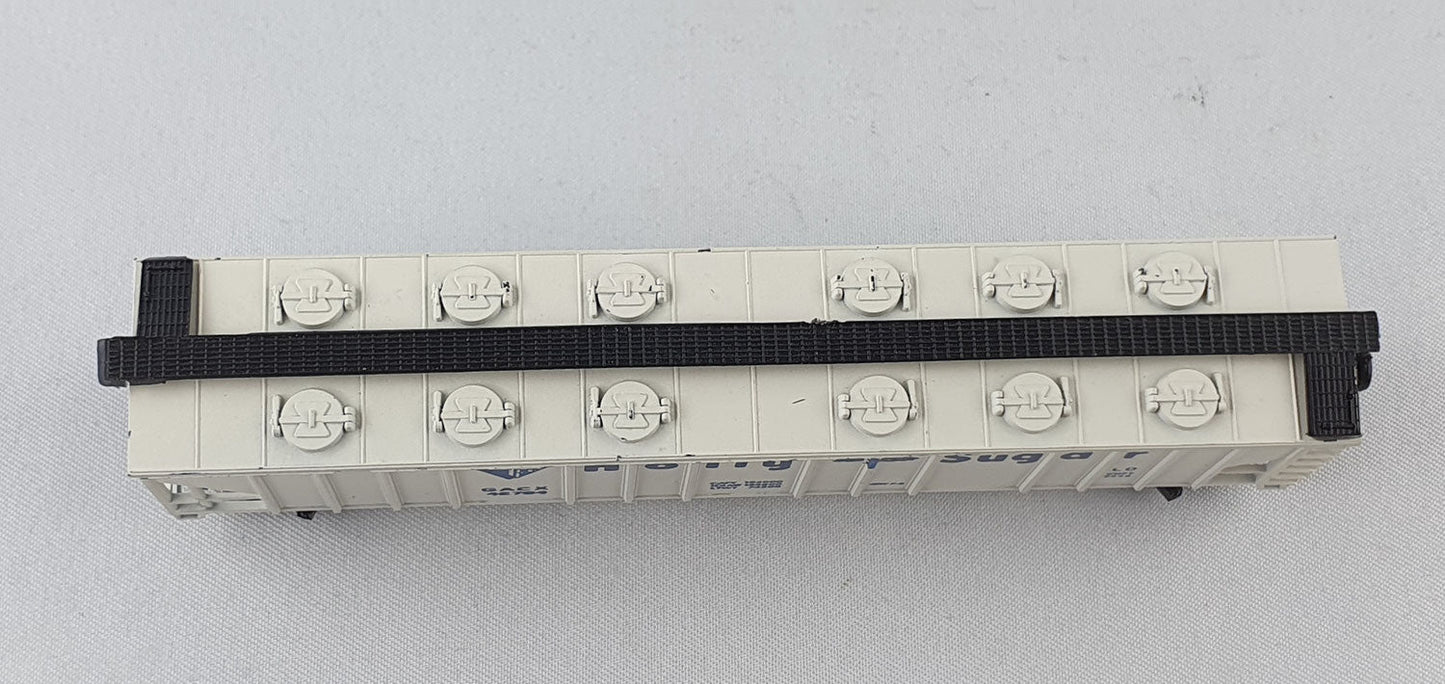 Minitrix 51 3137 00 GACX Covered Hopper 52 foot "HOLLY SUGAR" (DG562)