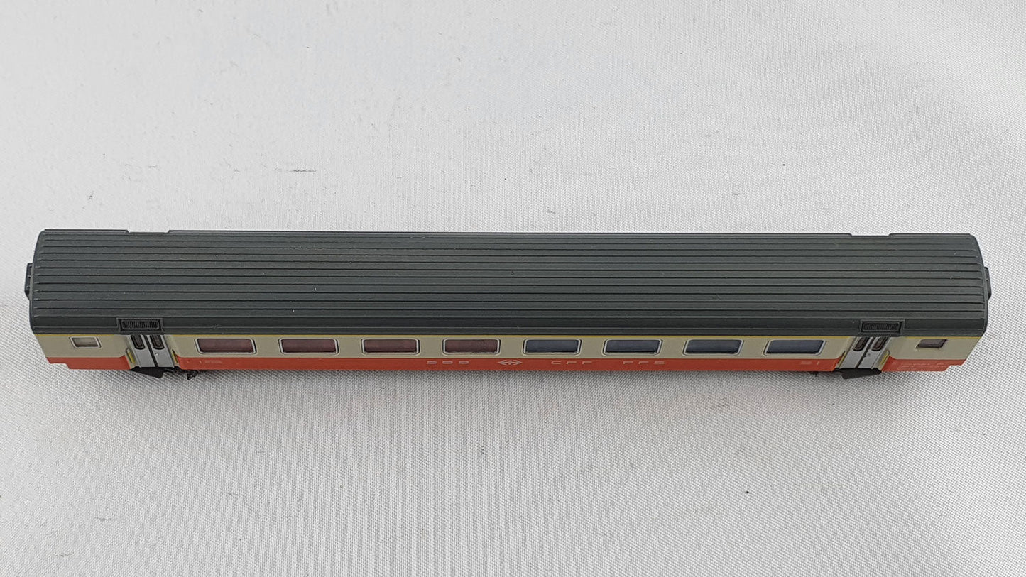 Minitrix 51 3146 00 SBB Swiss Express Wagen 1. Kl. OVP (816)
