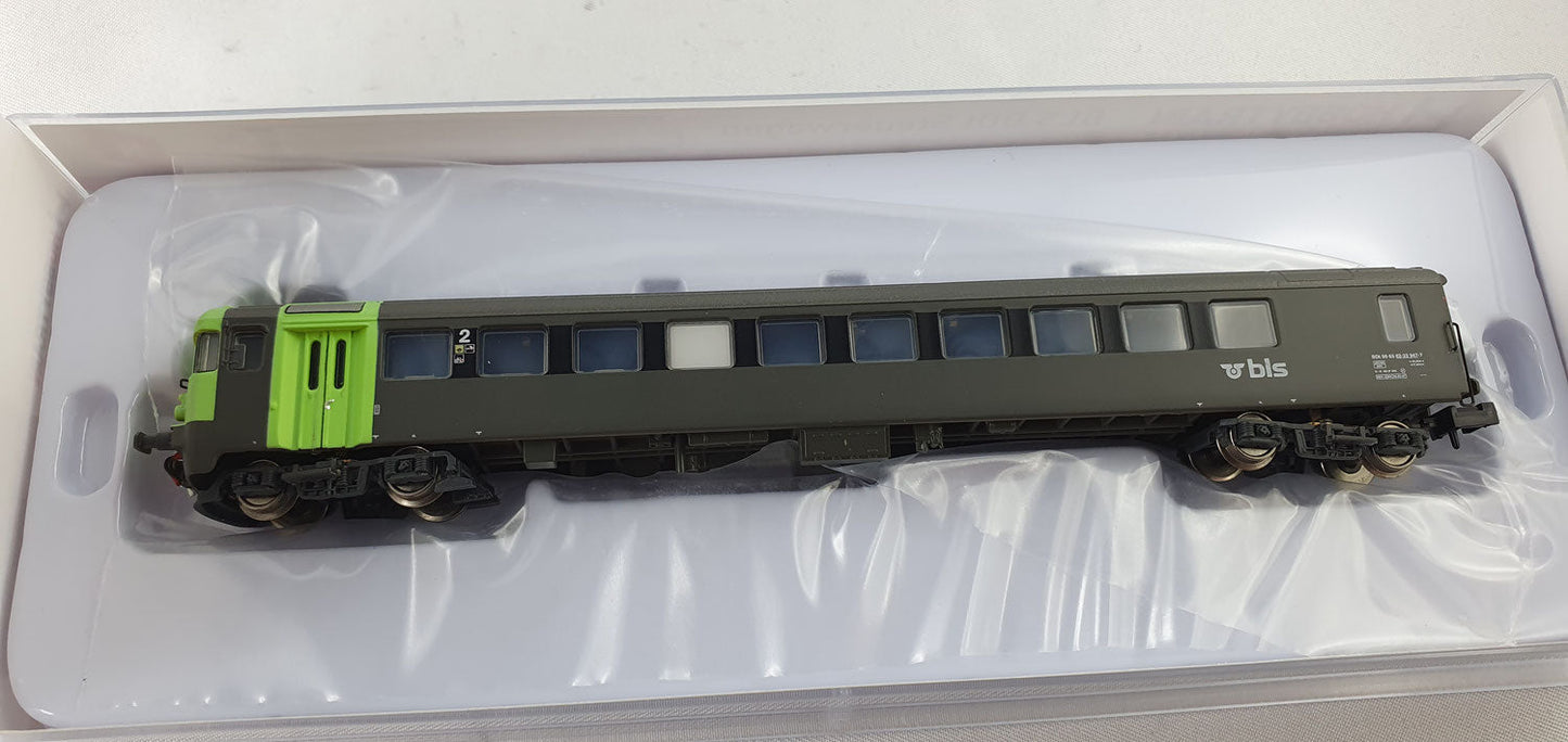 Hobbytrain H23942 BLS Autoverlad Steuerwagen OVP (EB17)