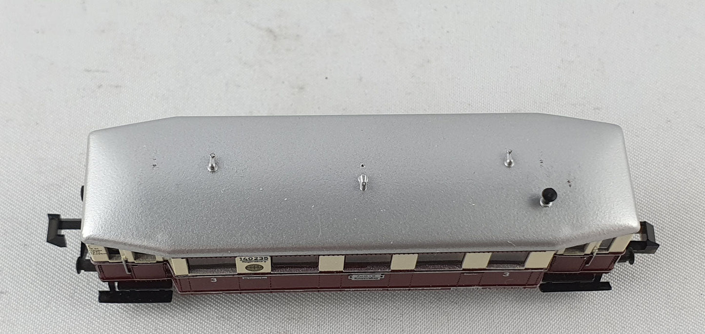 Minitrix 51 2095 00 DRG Triebwagen-Beiwagen 3. Kl. OVP (DP385)