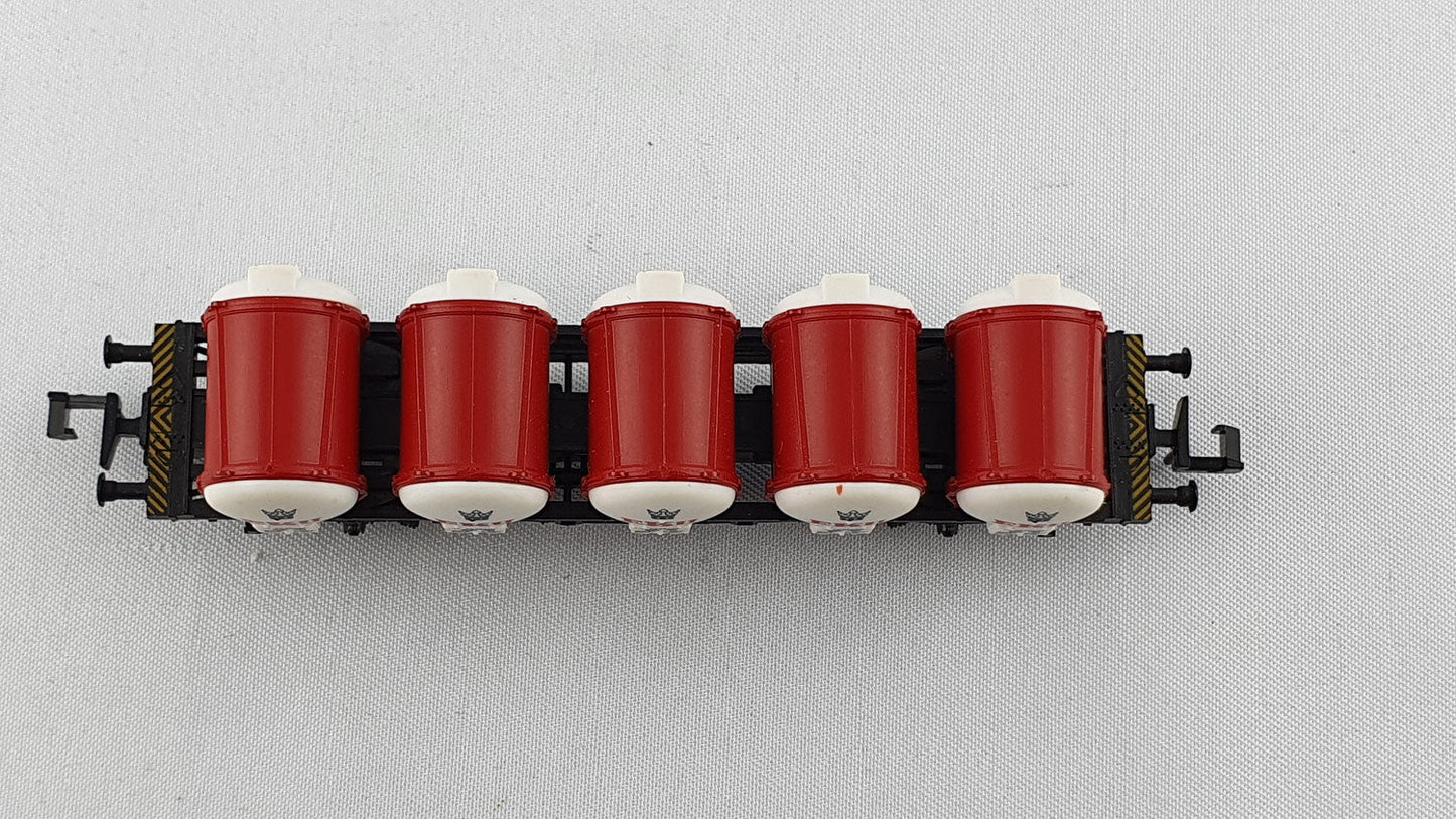 Fleischmann 8230 DB Behältertragwagen "EKU" (DG187)