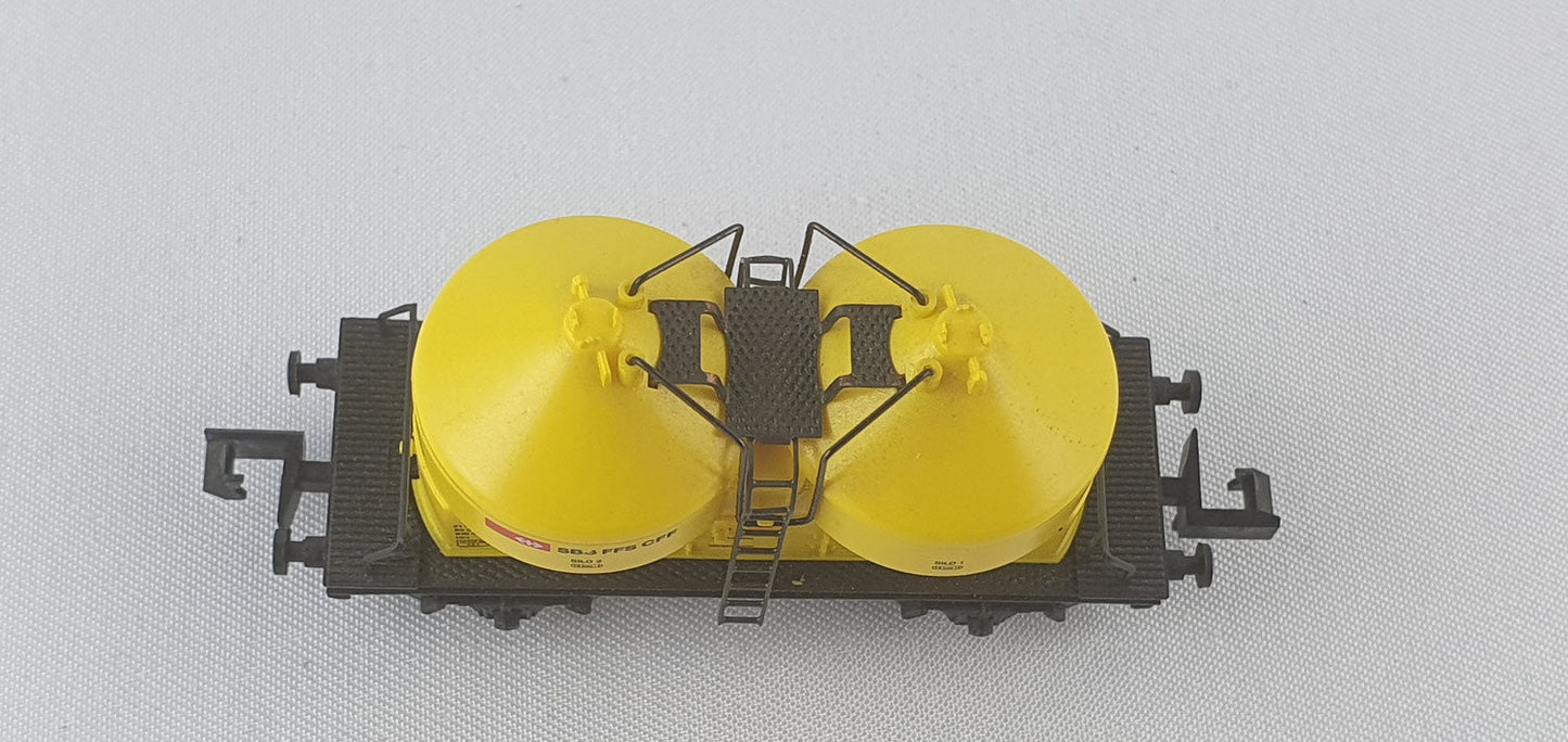 Arnold 4519 SBB Staubgut Silowagen gelb Sonderausgabe 1991 (DG665)