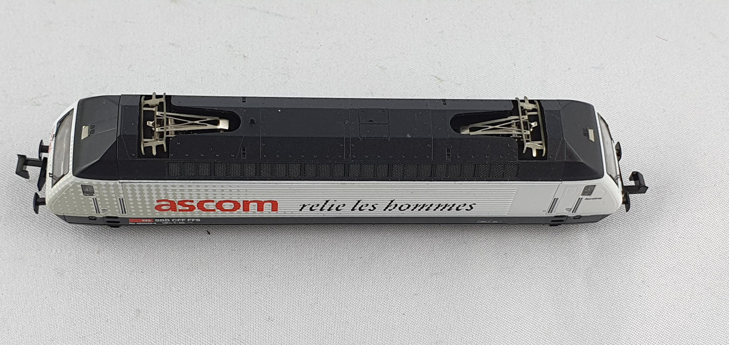 Minitrix 12678 SBB Re 460 "ASCOM" OVP (CWL10)