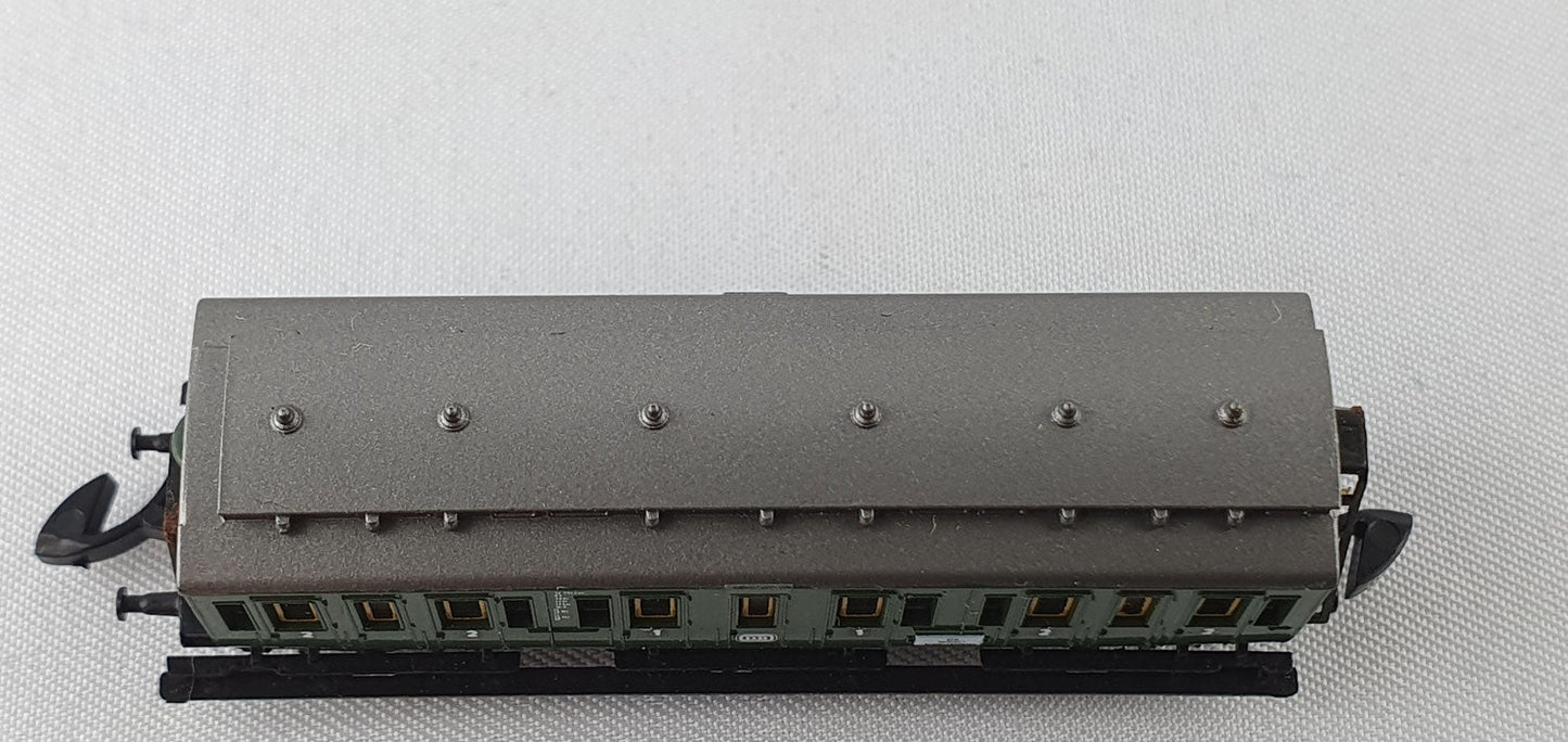 Märklin 8704 DB Abteilwagen 1./2. Kl. 3-achsig OVP (EZW29)