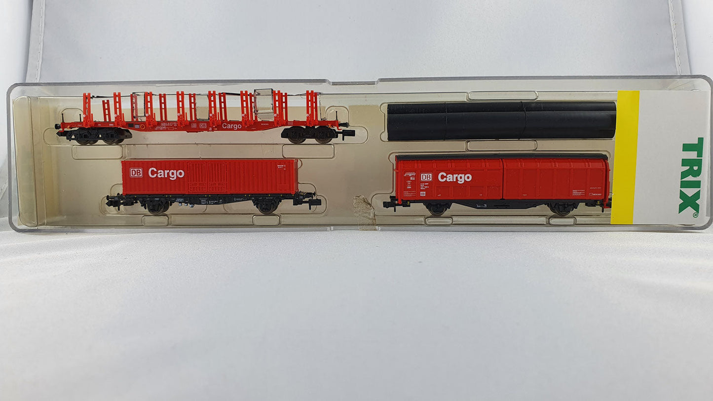Minitrix 13982 DB Wagenset "Cargo OVP (DG85)