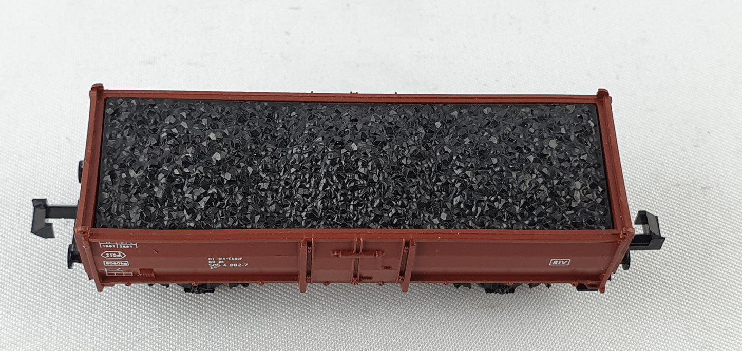 Roco 25026 DB off. Güterwagen mit Kohleladung OVP (E2751)