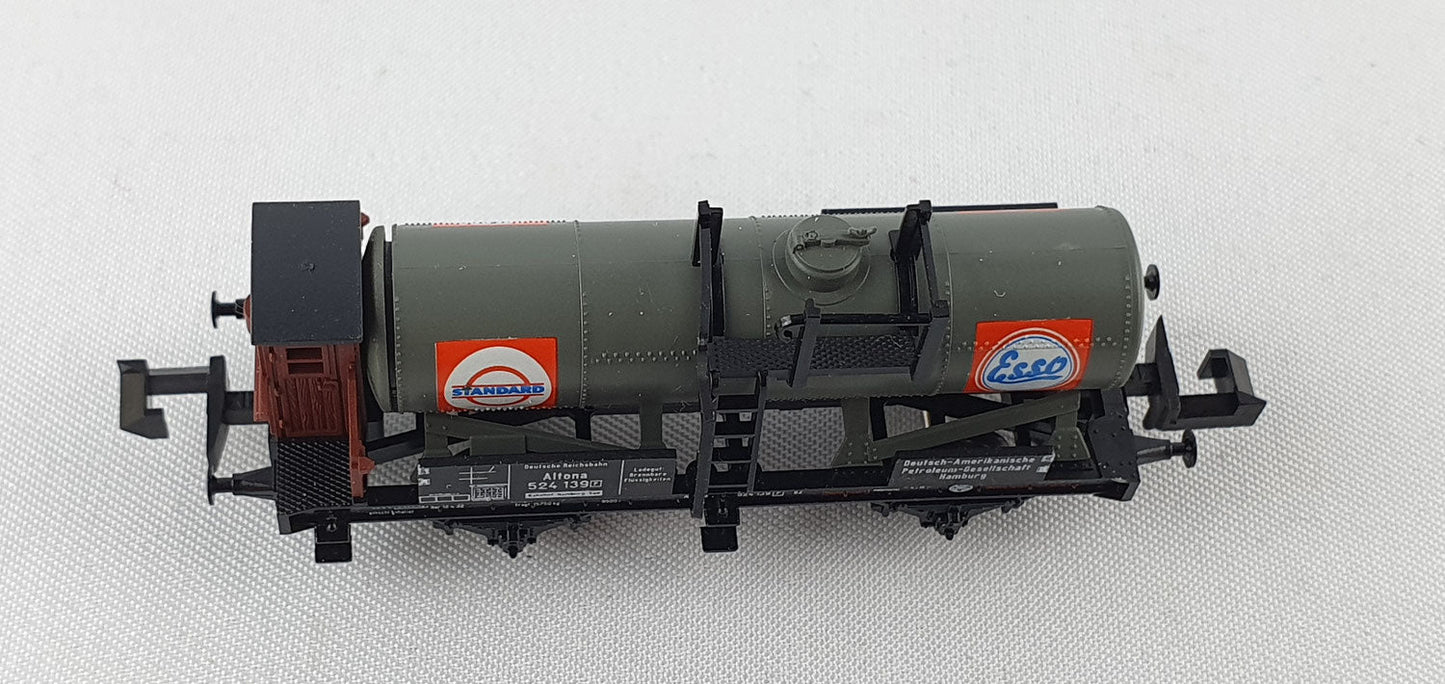 Minitrix 13620 DRG Kesselwagen mit Brh. "Standard Esso" OVP (DG351)