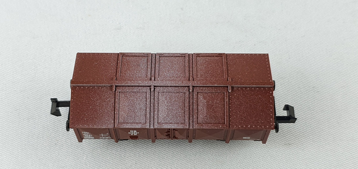 Roco 2324 DB Klappdeckelwagen gealtert OVP (E6934)