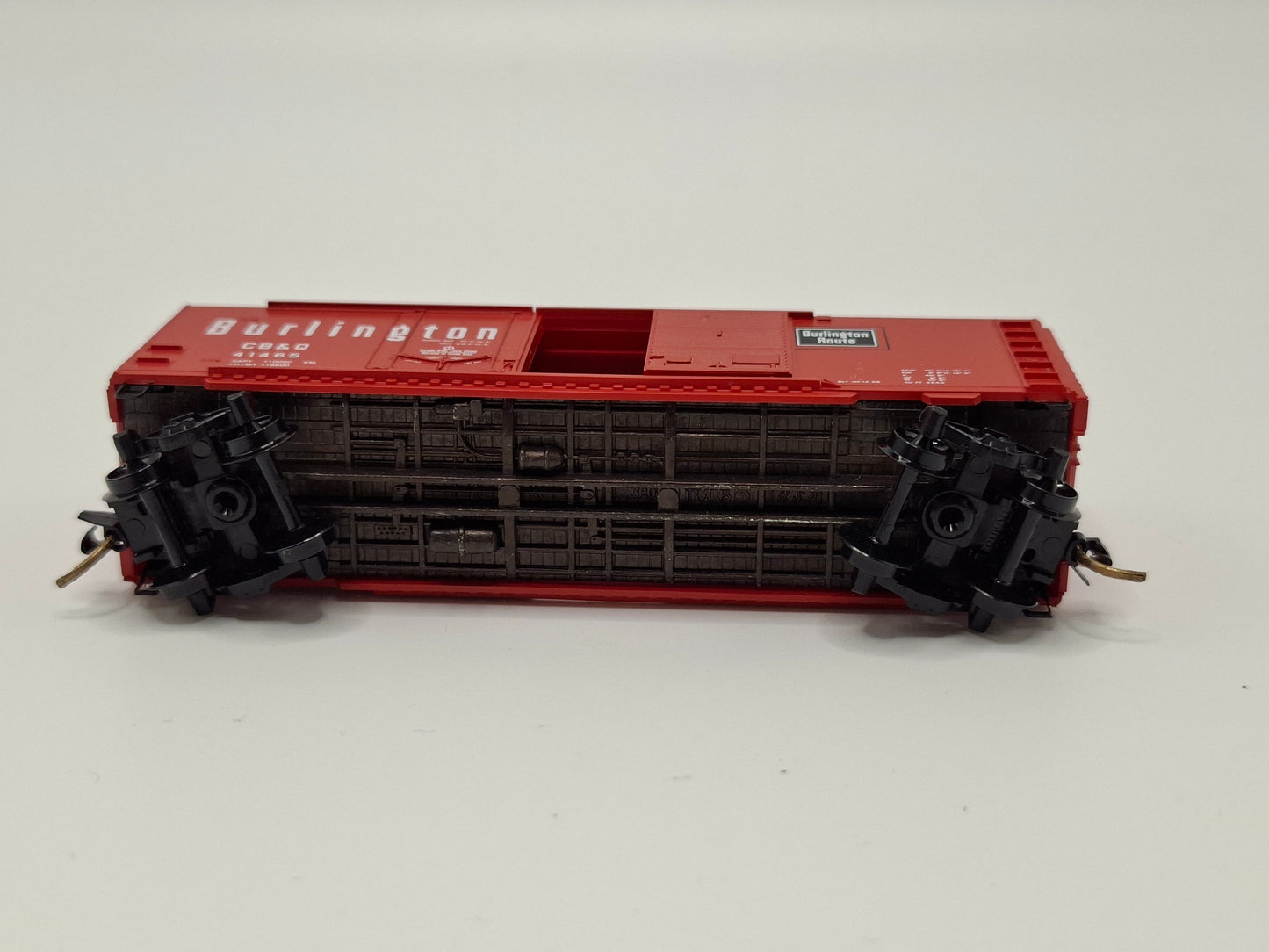 Micro Trains 22100 CB&Q Güterwagen Stahl 40 Fuss OVP (E US60)