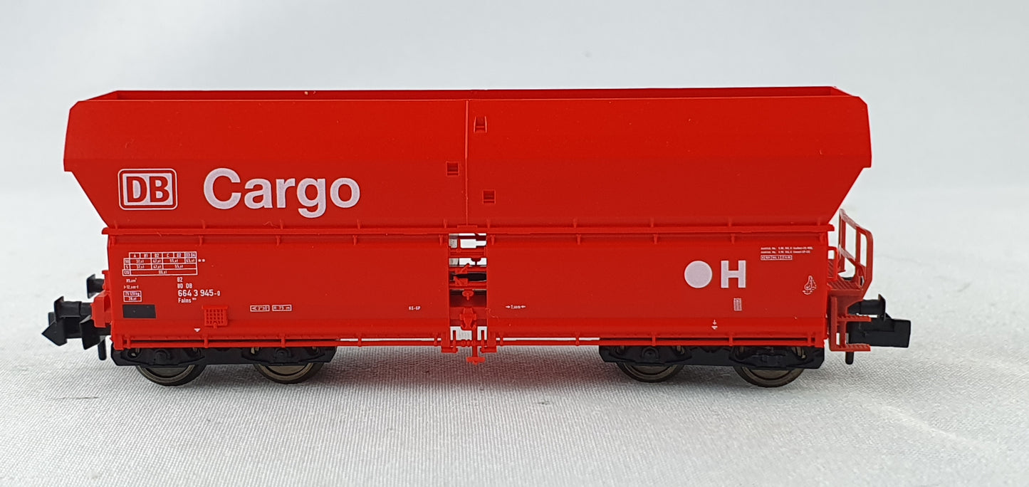 Fleischmann 8523 DB Grossraum Selbstentladewagen"DB Cargo" OVP (DG263)
