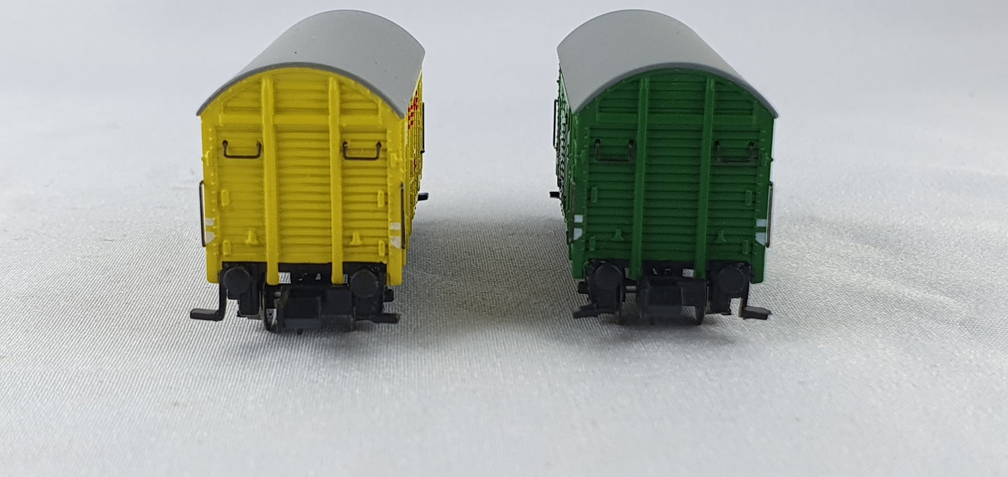 Hobbytrain  H24911 DB Set gedeckter Güterwagen "Persil + HWE Markenräder" OVP (PB3)