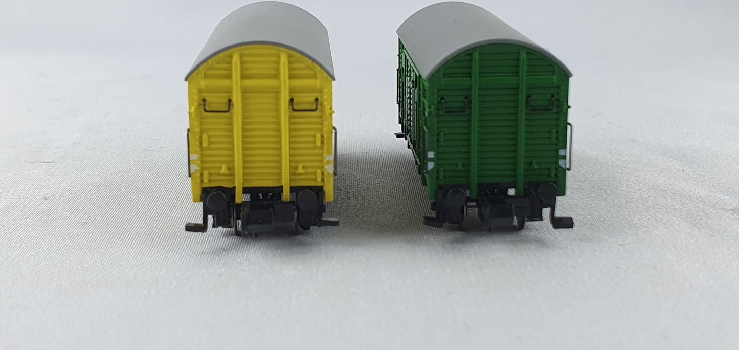 Hobbytrain  H24911 DB Set gedeckter Güterwagen "Persil + HWE Markenräder" OVP (PB3)