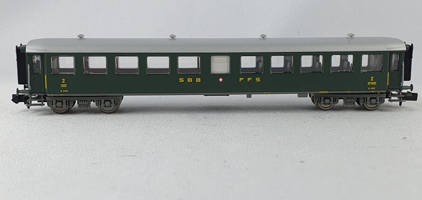 Fleischmann 813909 SBB Schnellzugwagen 2. Kl. OVP (PB5)