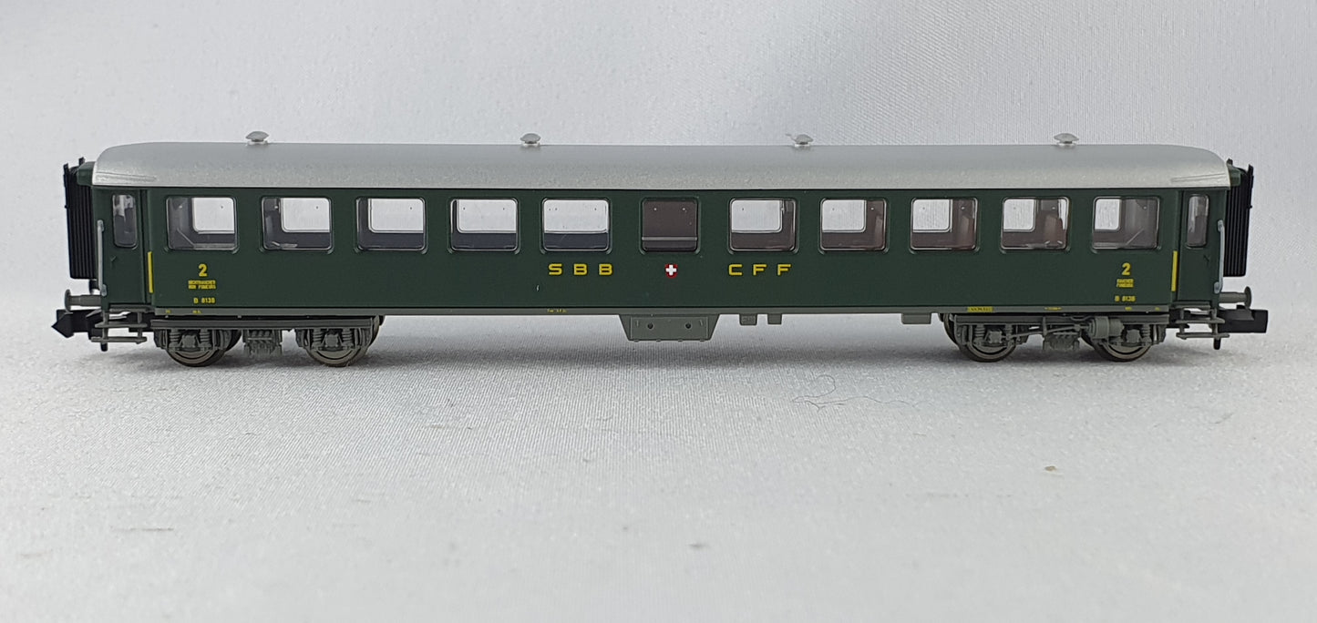Fleischmann 813909 SBB Schnellzugwagen 2. Kl. OVP (PB5)