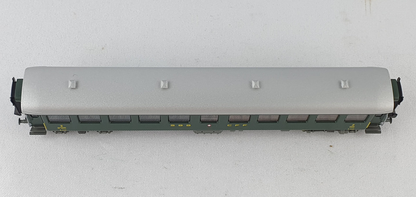 Fleischmann 813909 SBB Schnellzugwagen 2. Kl. OVP (PB5)