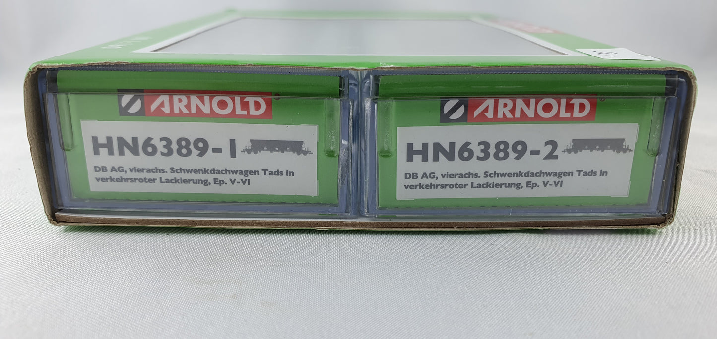 Arnold HN6389 DB Wagen Set Schwenkdachwagen OVP (PB20)