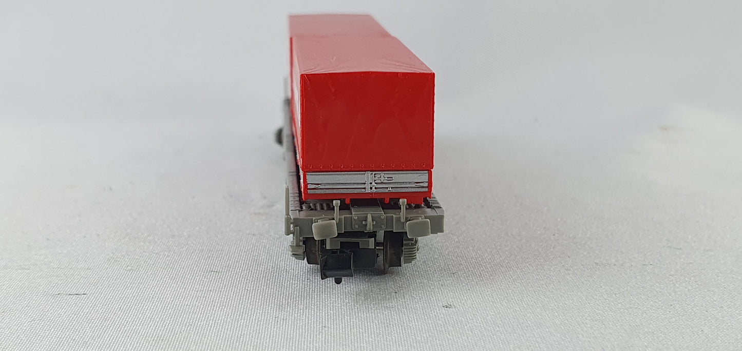 Roco 25216 HUPAC Taschenwagen mit Wechselpritsche "FREY TRANSPORT AG" OVP (GWG8)