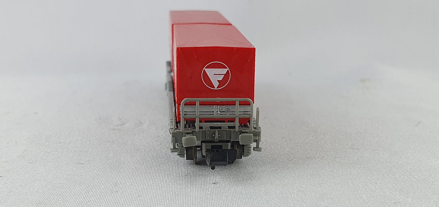 Roco 25216 HUPAC Taschenwagen mit Wechselpritsche "FREY TRANSPORT AG" OVP (GWG8)