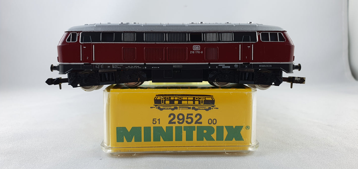 Minitrix 51 2952 00 DB  BR216 Diesel OVP (DL218)