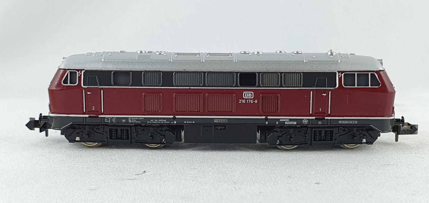 Minitrix 51 2952 00 DB  BR216 Diesel OVP (DL218)