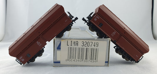 Lima Minitrain 320749 DB wagon set with two bulk goods wagons OVP (CWG29) 
