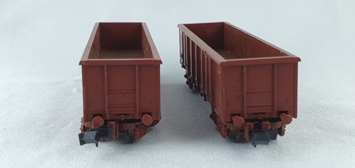 Coffret de wagons DB Lima Minitrain 320643 avec deux wagons de marchandises ouverts, emballage d'origine (CWG28) 