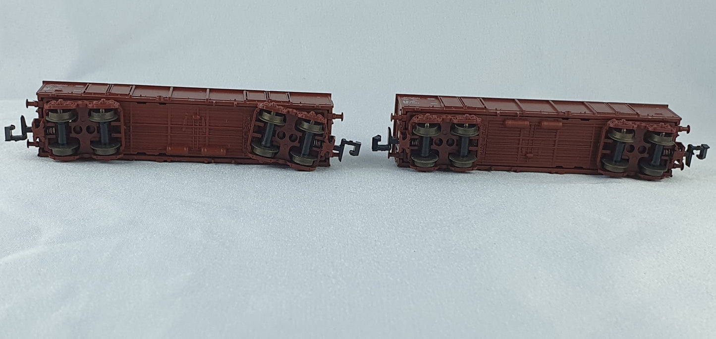 Coffret de wagons DB Lima Minitrain 320643 avec deux wagons de marchandises ouverts, emballage d'origine (CWG28) 