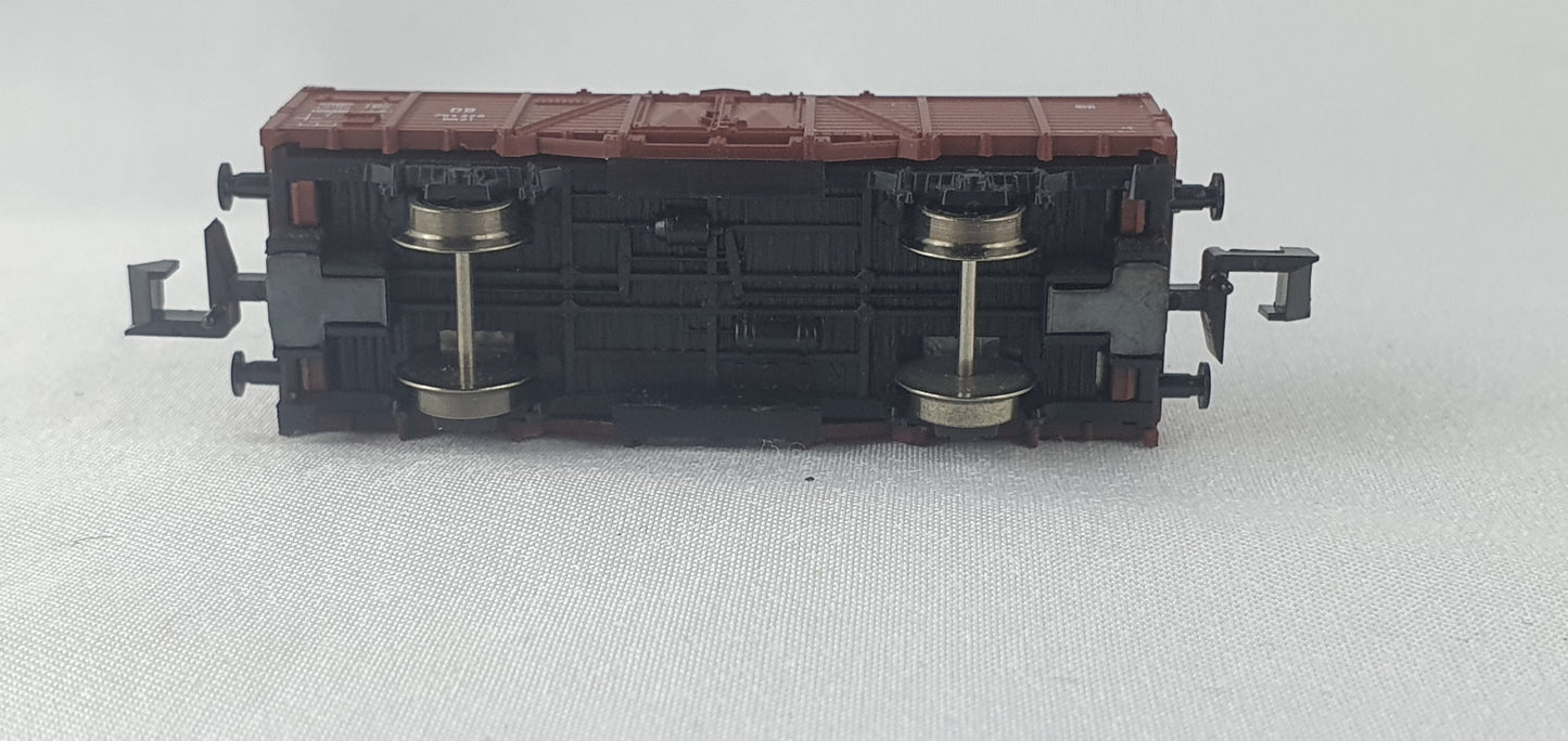 Roco 25059.2 DB Offener Güterwagen, mit Holzstämmen (DG829)