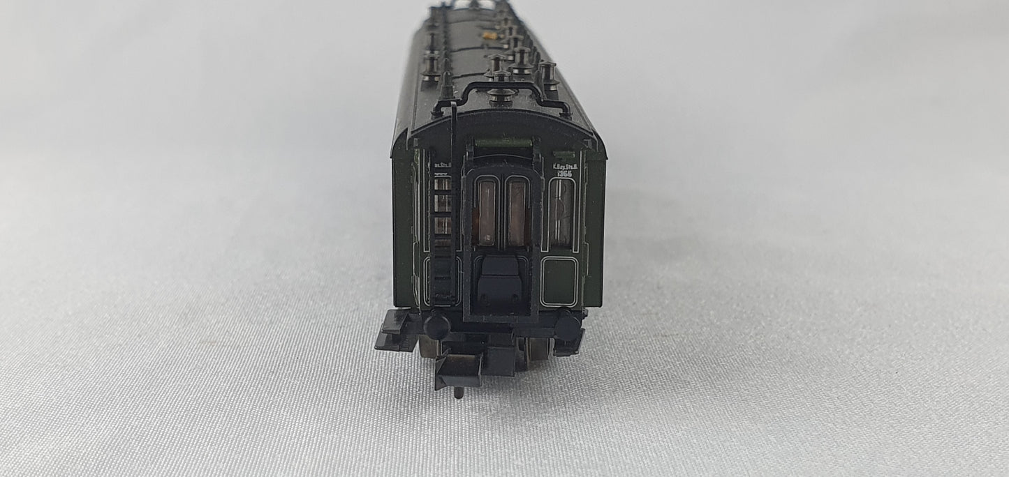 Minitrix 13184 K.Bay.Sts.B. Schnellzugwagen 1./2. Kl (DP178)