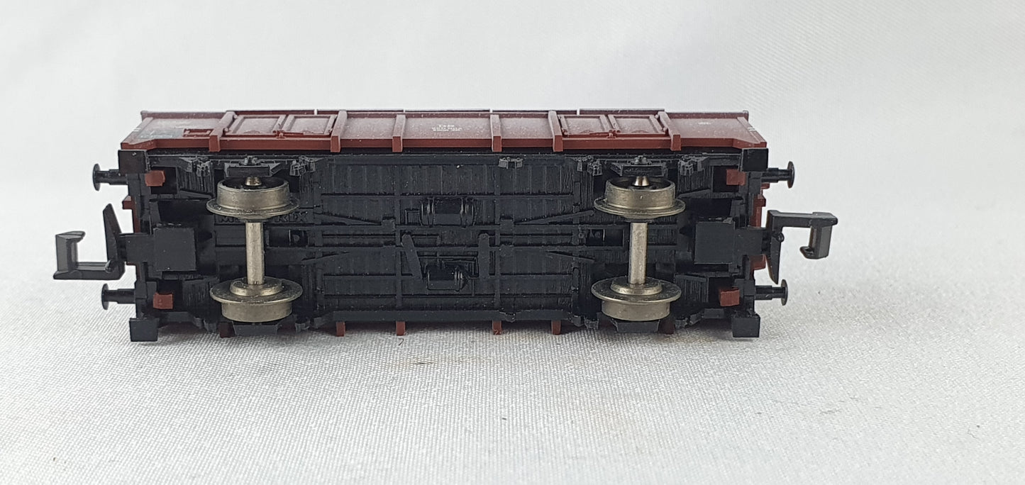 Minitrix 15194-025 DB Klappdeckelwagen, gealtert, OVP (DG840)