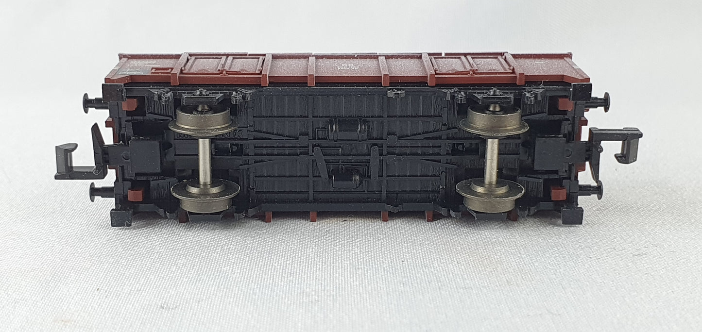 Minitrix 15194-026 DB Klappdeckelwagen, gealtert, OVP (DG841)