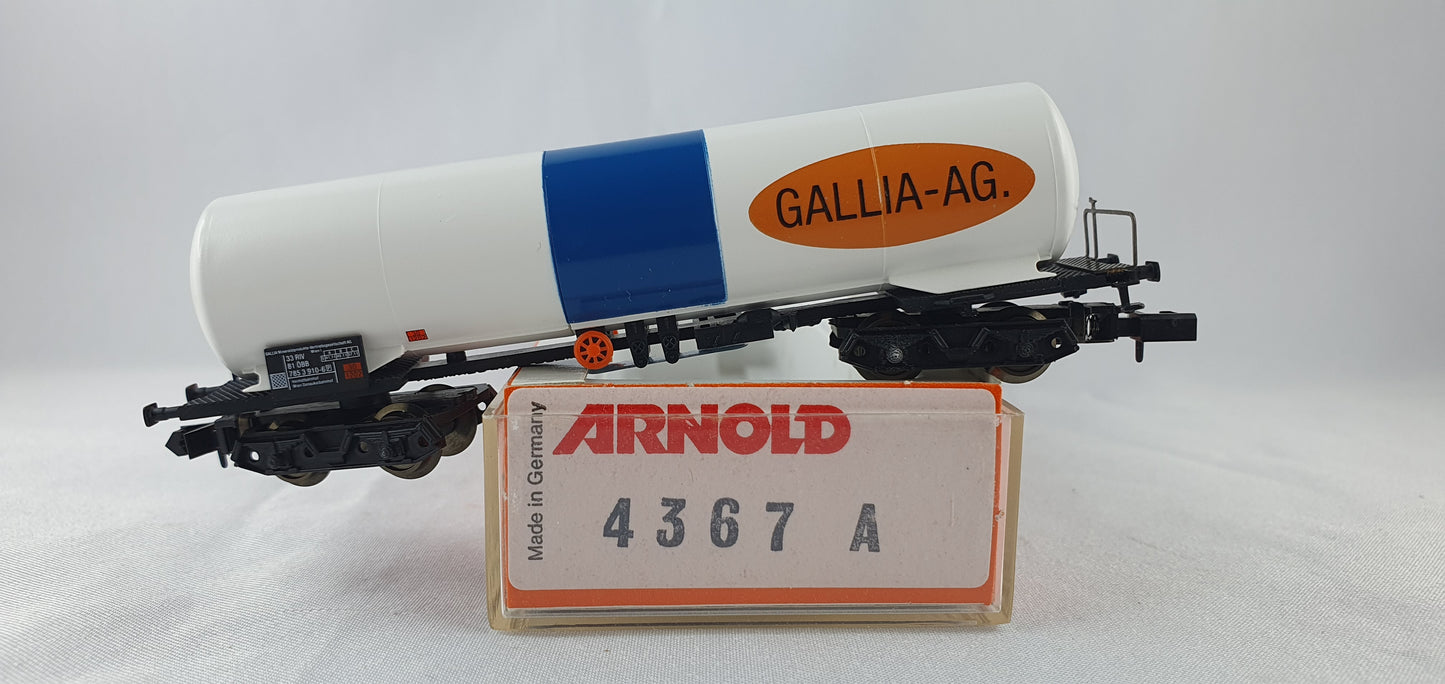 Arnold 4637 ÖBB Kesselwagen, ´GALLIA-AG´ OVP (DG864)
