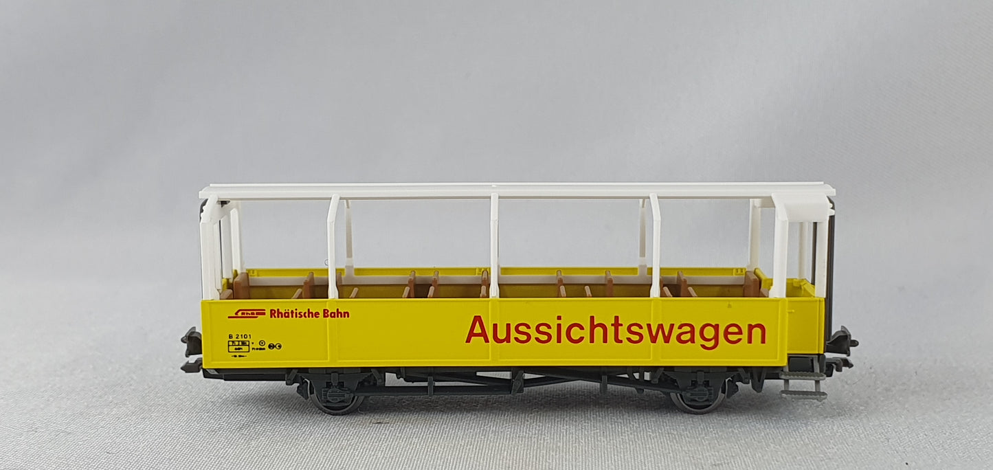 Kato 7074072 RhB offener Aussichtswagen Bernina Express OVP (PJ10)