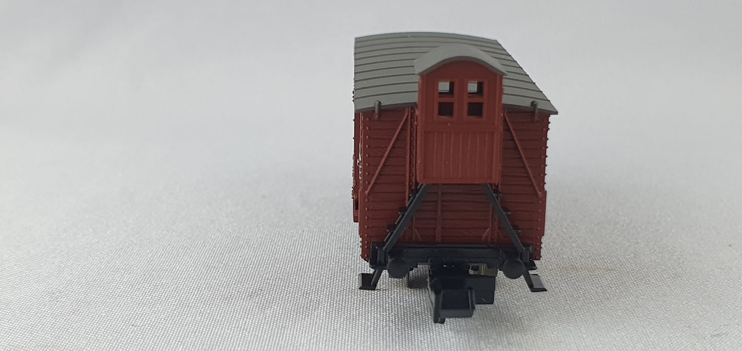 Minitrix / Trix Club 18924 K.P.E.V ged. Güterwagen  ALLGEMEINE ELEKTRICITAETS-GESELLSCHAFT´, ´KABELWERK-OBERSPREE´, ´OBERSCHÖNEWEIDE BEI BERLIN OVP (E100)