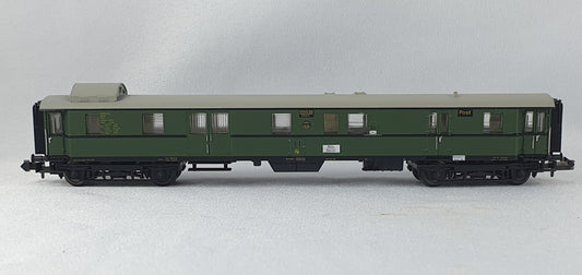 Fourgon à bagages DRG Minitrix 51 3152 00 avec compartiment courrier (DP569) 