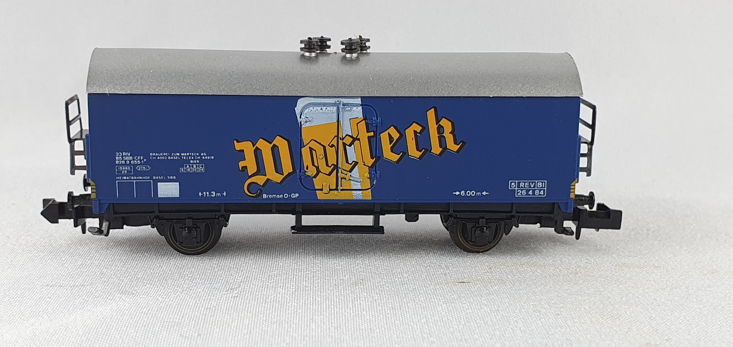 Ibertren 6380 SBB Kühlwagen Bierwagen "Warteck" OVP (PMG7)