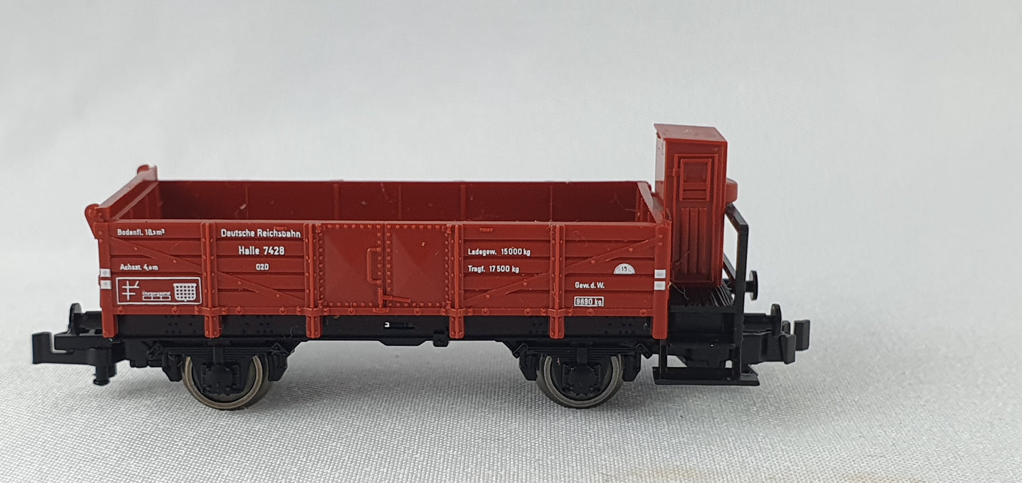 Fleischmann 8209 Offener Güterwagen mit Brhs OVP (E2787)