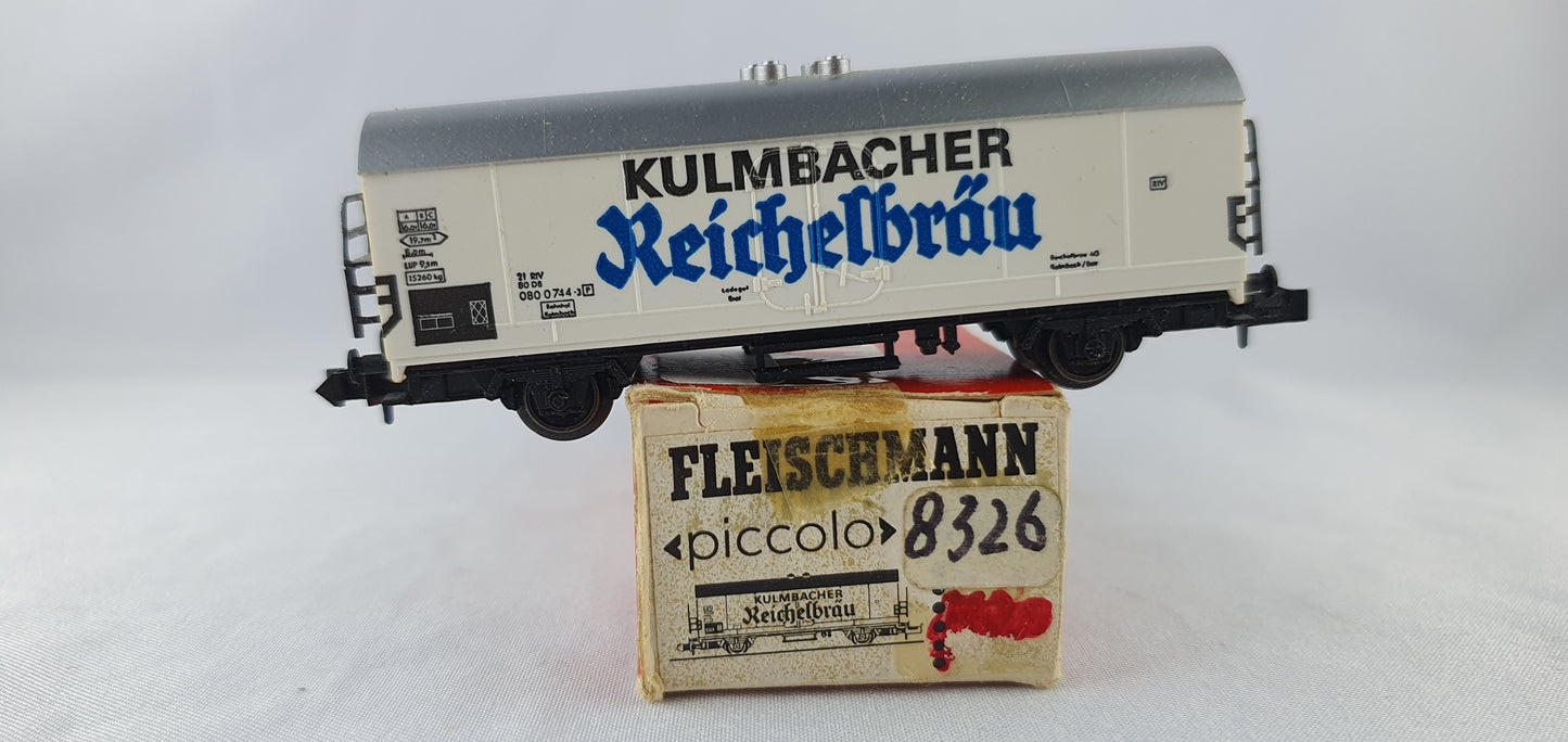 Fleischmann 8326 DB Kühlwagen (Bierwagen) ´KULMBACHER Reichelbräu´ OVP (E245)