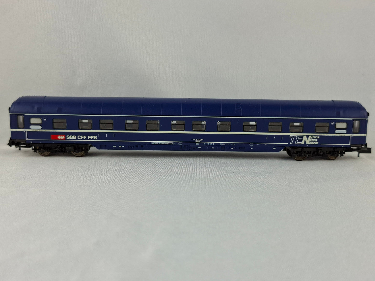 Minitrix 13384 SBB Schlafwagen 1./2. Kl. "TEN" OVP (GWP3)