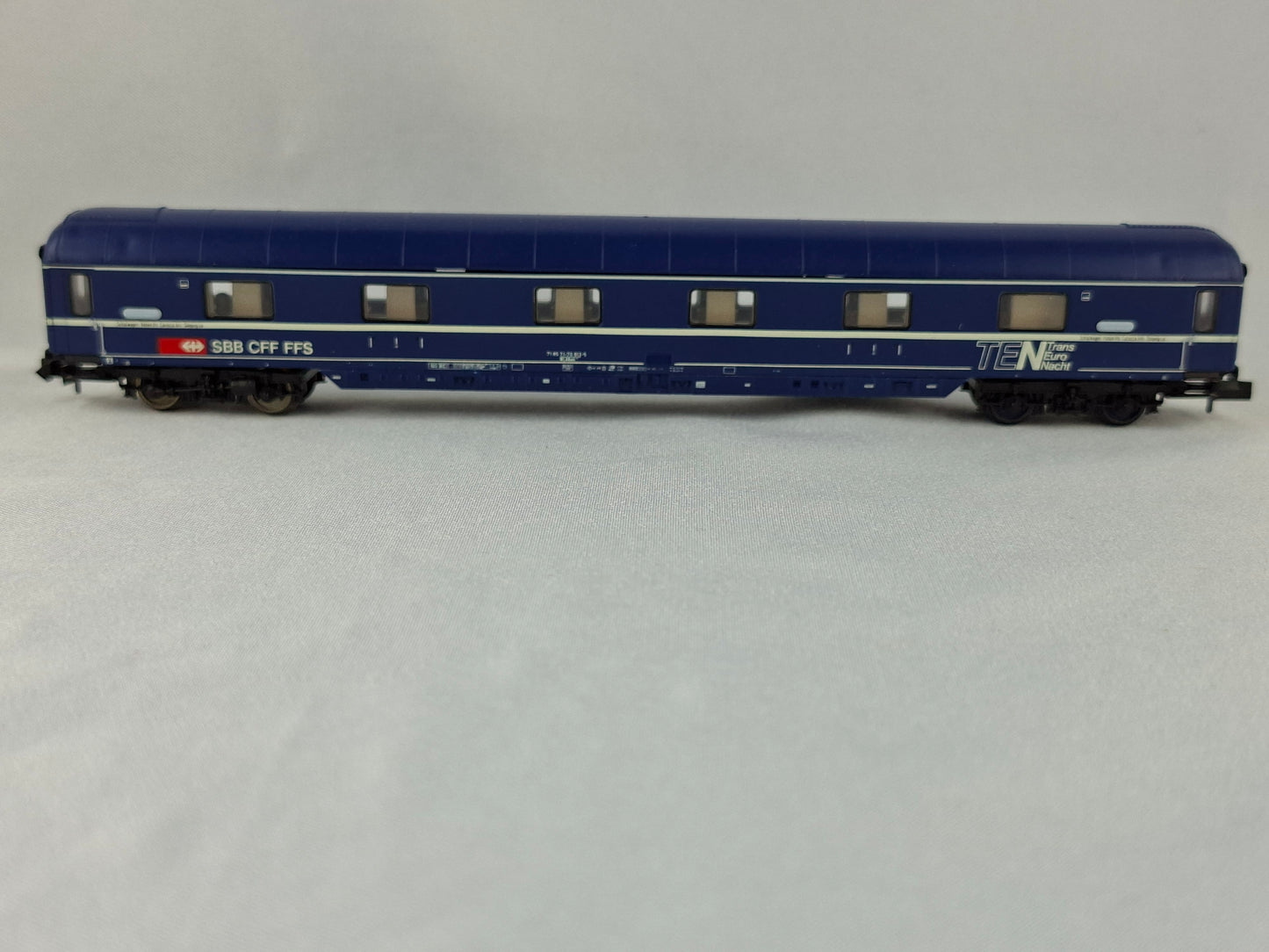 Minitrix 13384 SBB Schlafwagen 1./2. Kl. "TEN" OVP (GWP3)